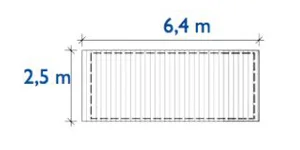 Marinetek Merenneito, raskas betonilaituri