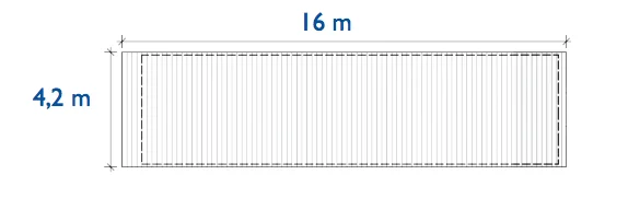 Marinetek Merikarhu 4, raskas betonilaituri