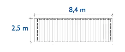 Marinetek Merivuokko 1, raskas betonilaituri